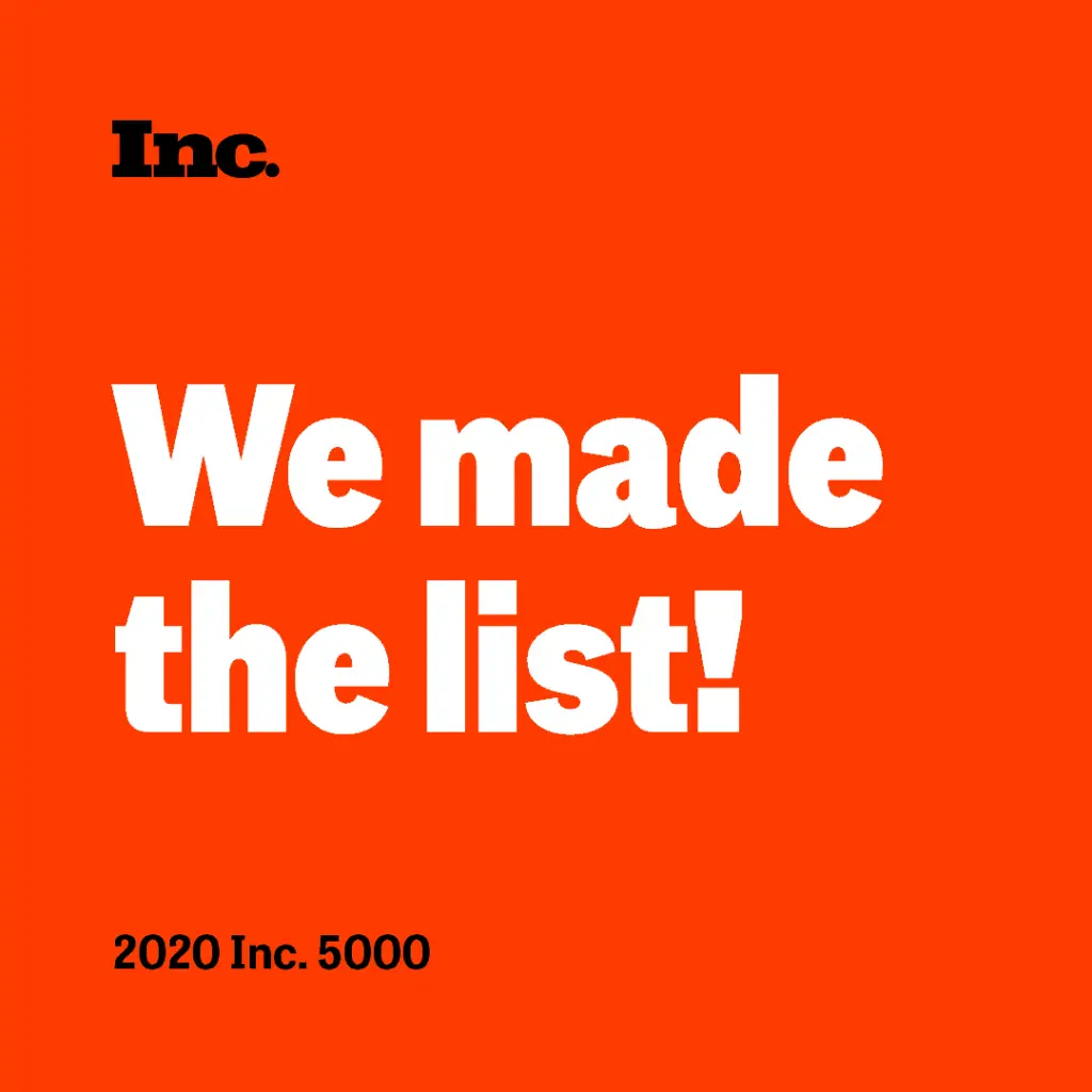 Inc 5000. List 2020