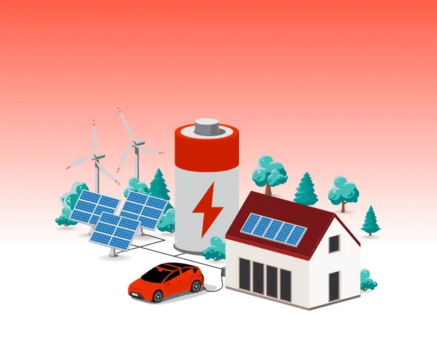 Illustration: Digital marketing for solar