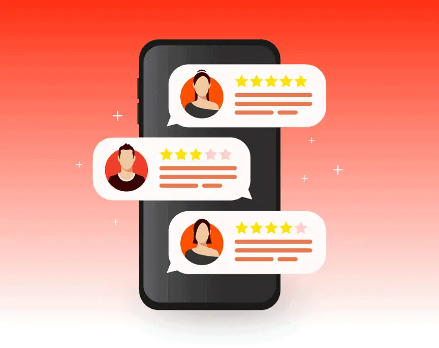 Illustration: How to get more customer reviews