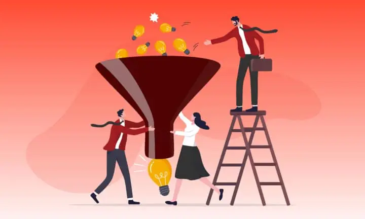 Illustration for the article Role of a Sales Manager in Lead Generation: What Does a Sales Manager Do