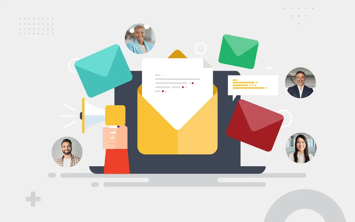 Illustration: Different types of email marketing campaigns