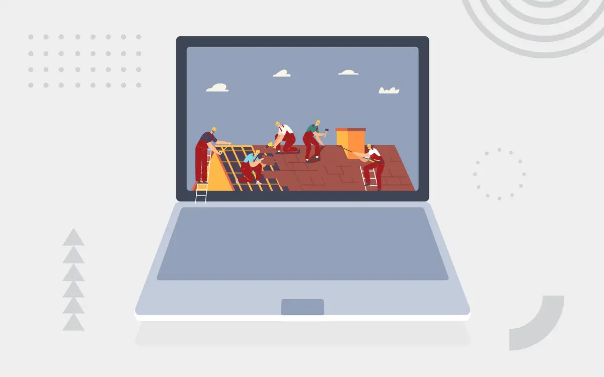 Illustration: How to build a good roofing website