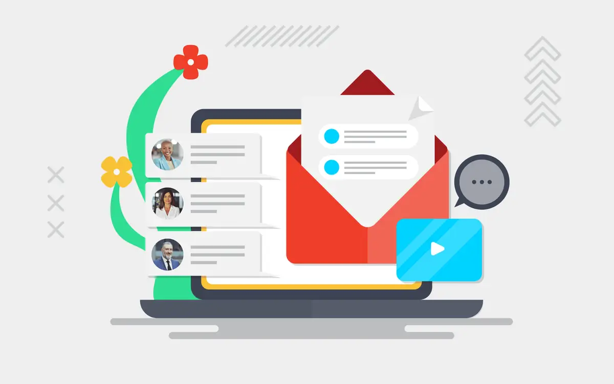 Illustration: Persona based email marketing