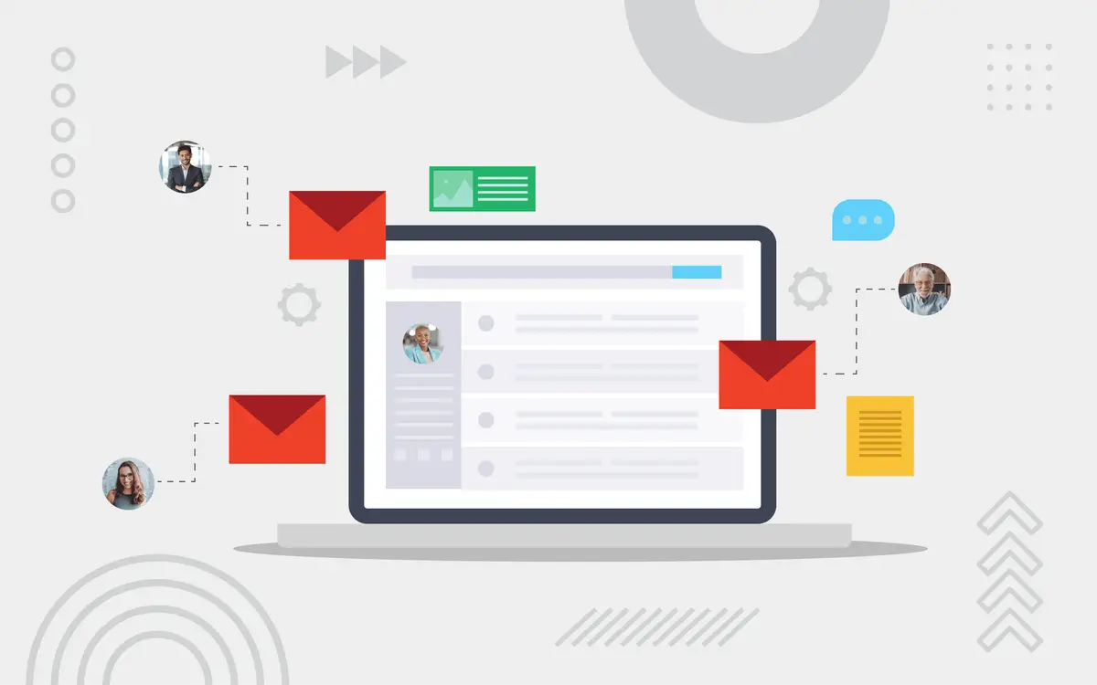 Illustration: Personalized cold email marketing