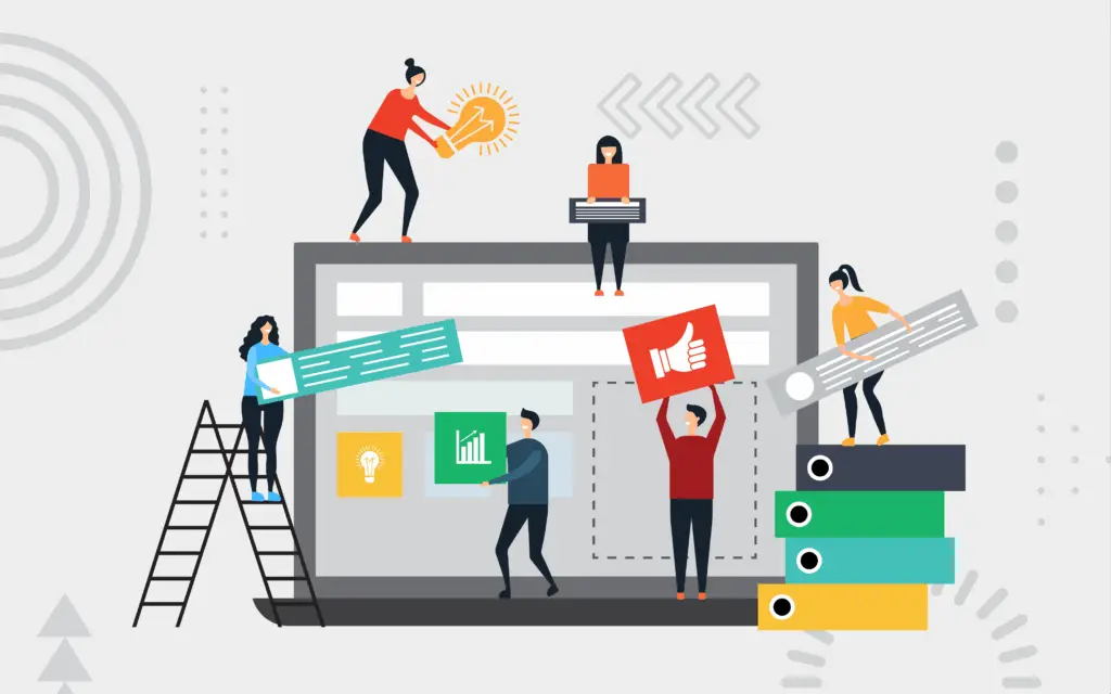 Illustration: Construction marketing