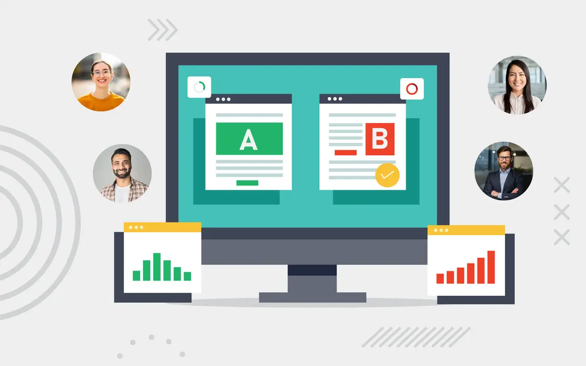 Illustration: To ab testing in marketing