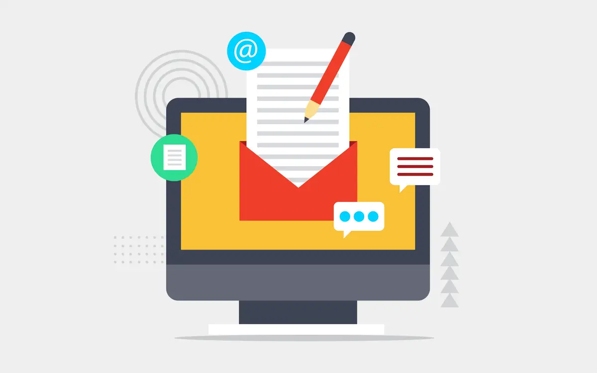 Illustration: How to write good email content