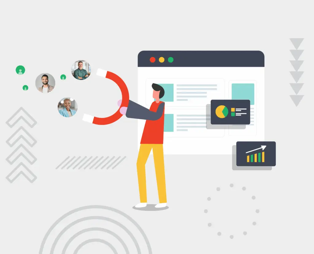 Illustration: Customer acquisition tactics for companies
