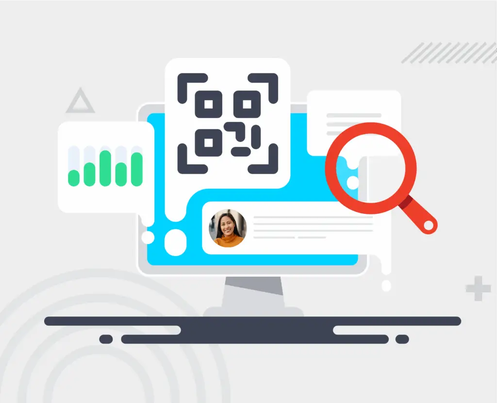 Illustration: Pixels paper exploring qr codes