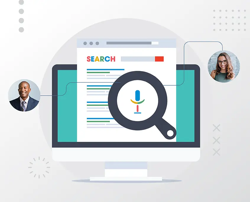 Illustration: What is google voice search