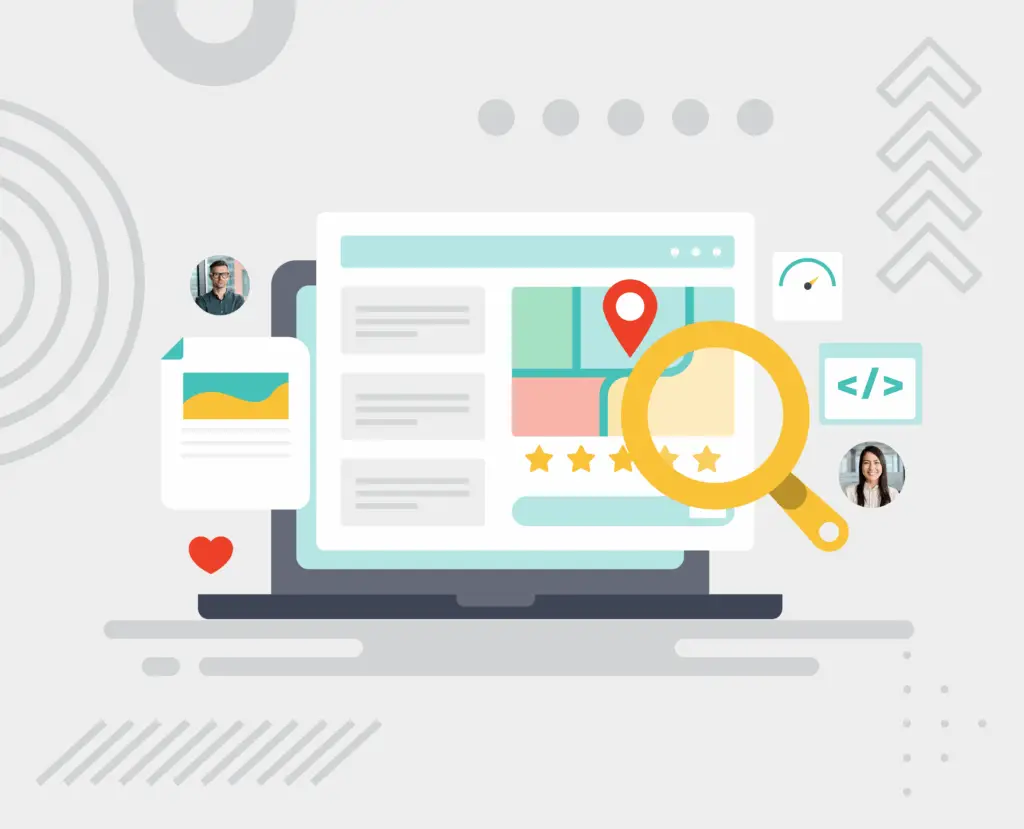 Illustration: What is a local business listing