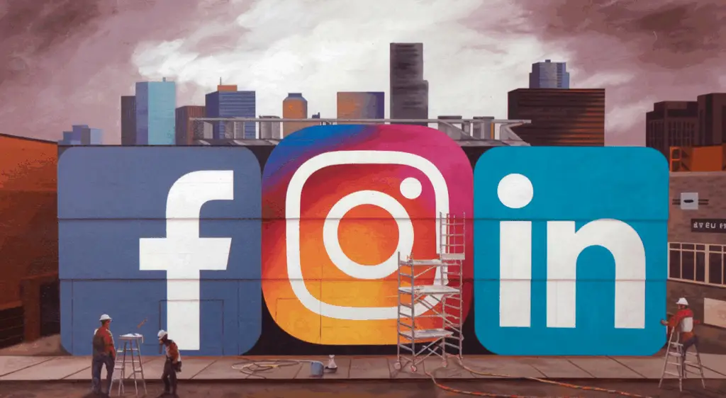 Illustration: Social media painting