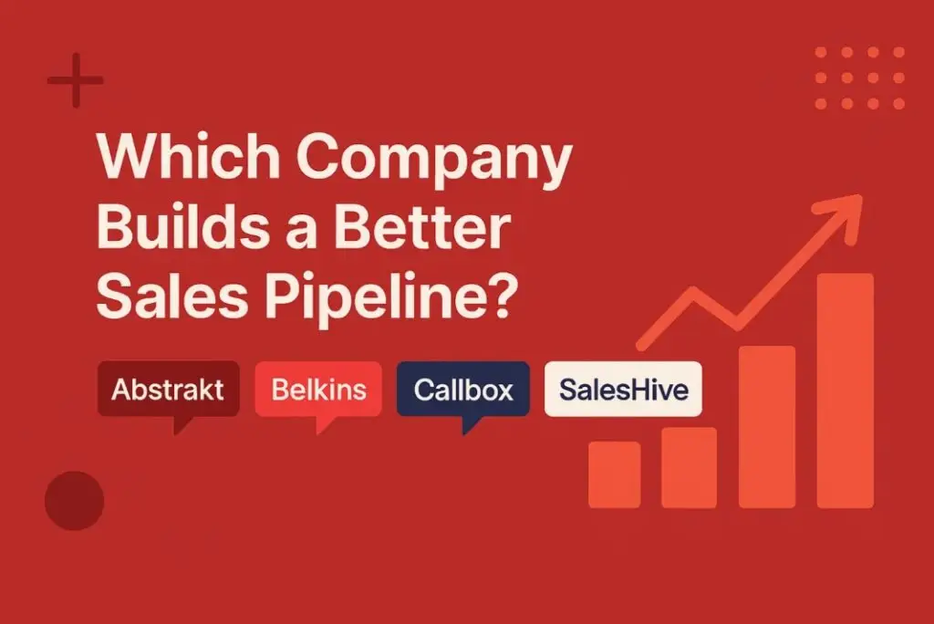 Illustration: Lead gen company comparison