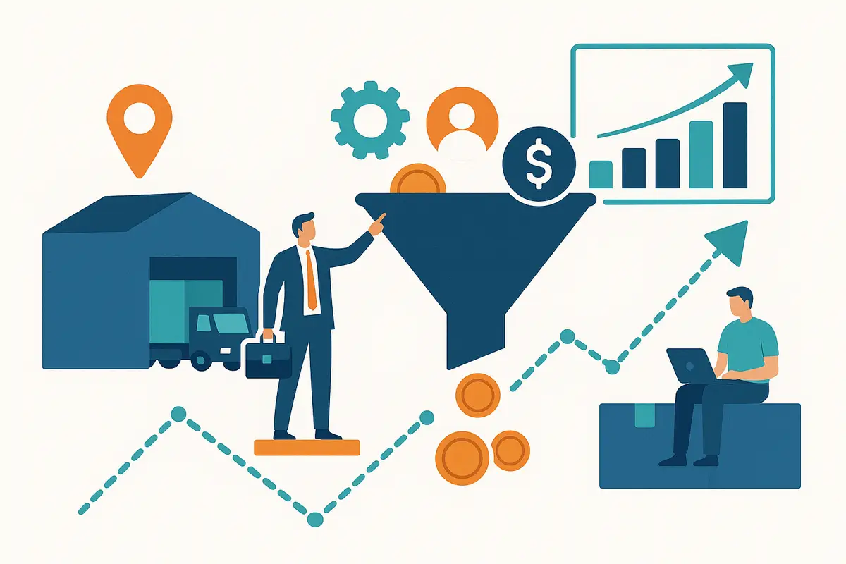 Illustration: Demand generation for logistics