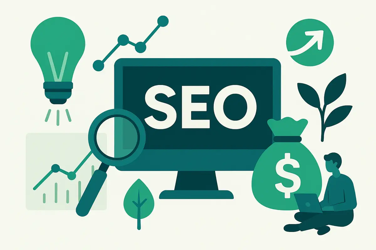 Illustration: SEO for LED companies