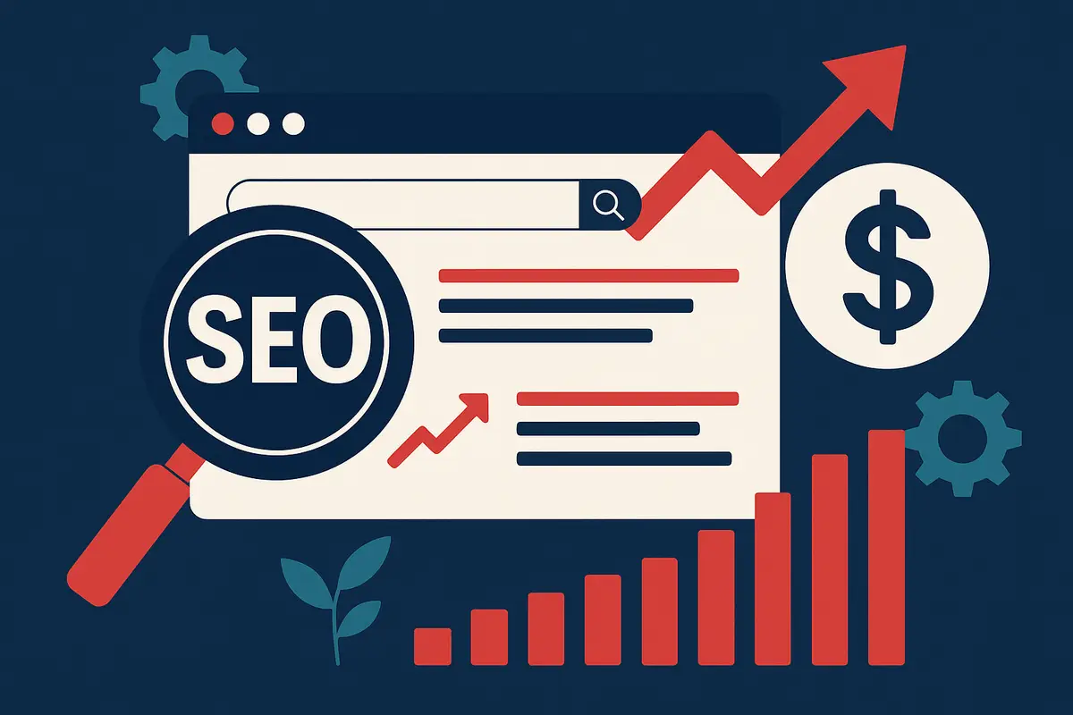 Illustration: SEO for financial services firms