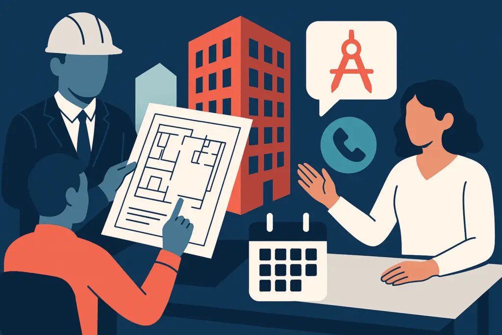 Illustration: Appointment setting for architects