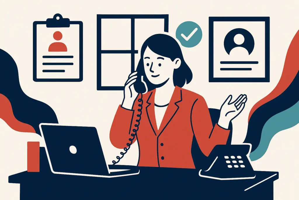 Illustration: Cold calling HR leads