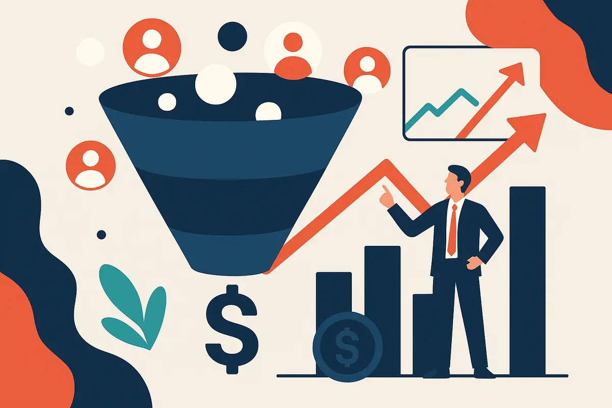 Illustration: Demand generation finance firms