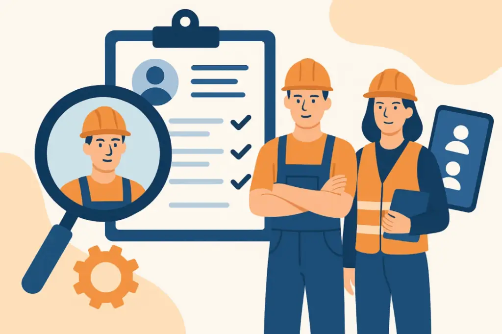 Illustration: How to find construction workers