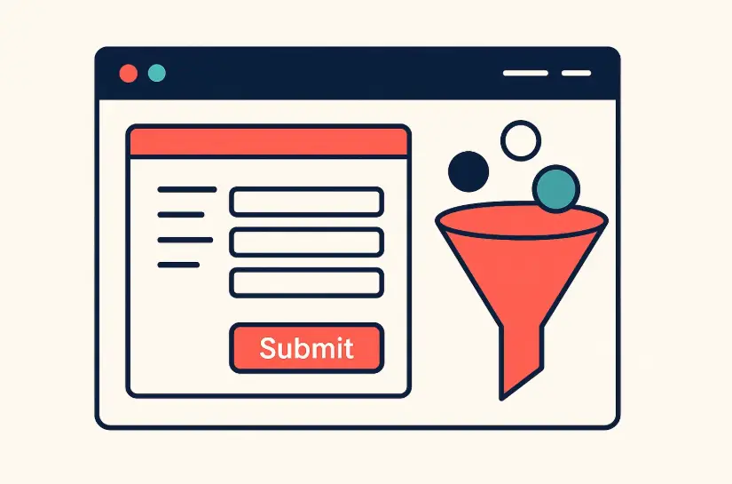 Illustration: Lead generation forms