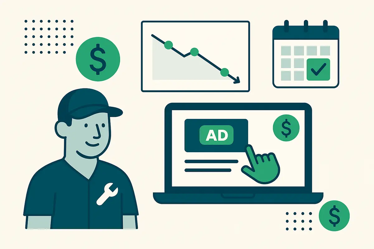 Illustration: PPC services for HVAC
