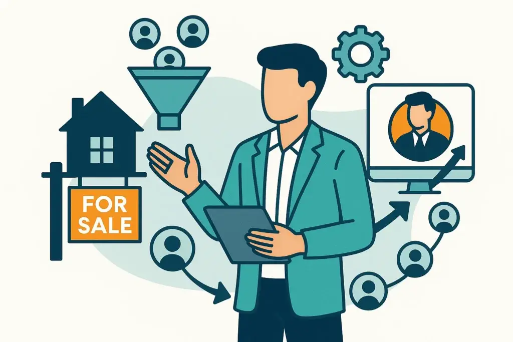 Illustration: Demand generation for realtor hiring