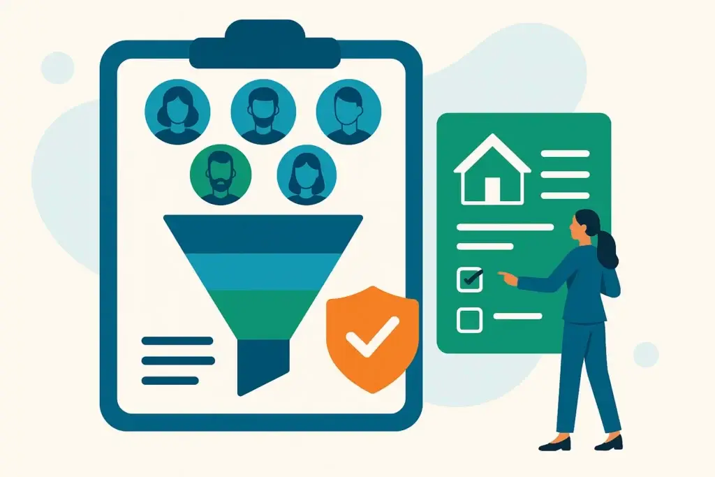 Illustration: Lead scoring for realtor recruitment