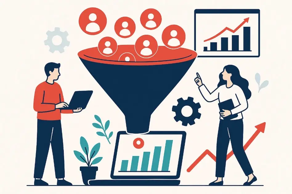 Illustration: SaaS lead generation