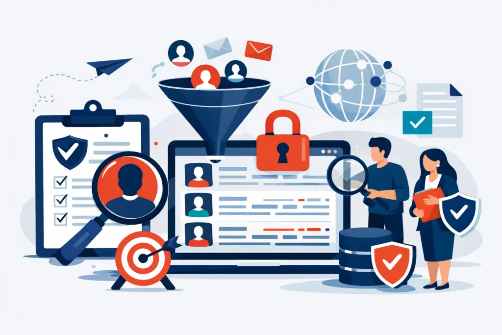 Illustration: How to build compliant data lists