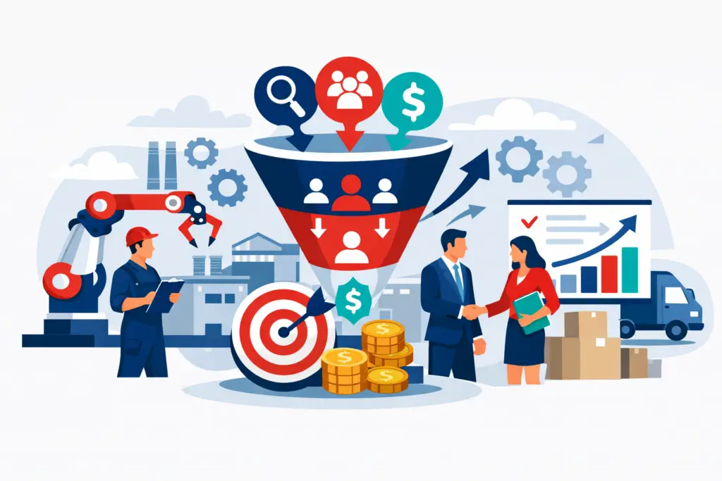 Illustration: Best manufacturing lead generation companies