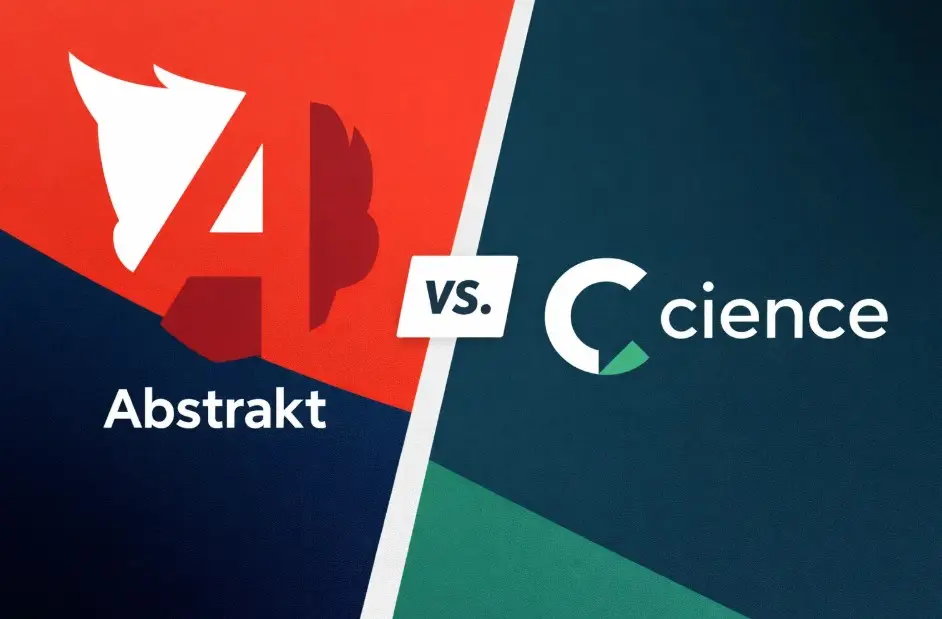 Illustration for the article Abstrakt vs CIENCE: Comparing Lead Gen Appointment Setting Agencies