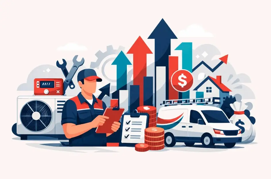 Illustration: HVAC business growth