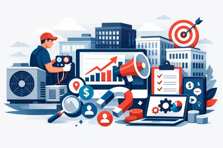 Illustration: HVAC marketing