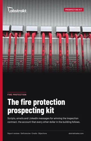 Cover of The fire protection prospecting kit