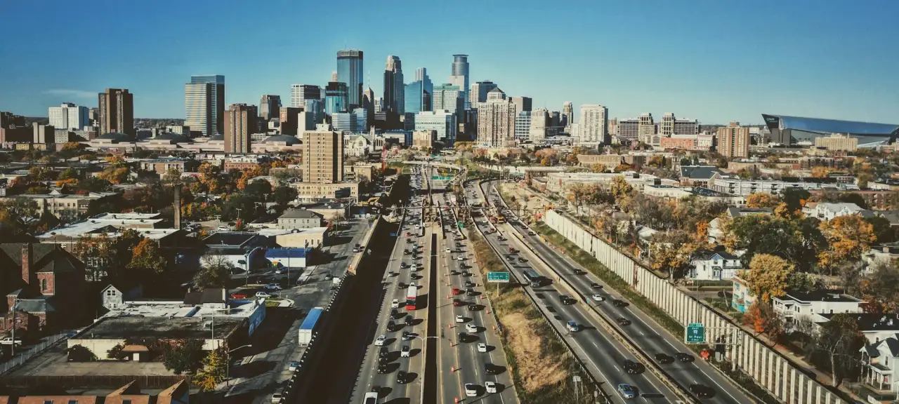 Downtown Minneapolis skyline