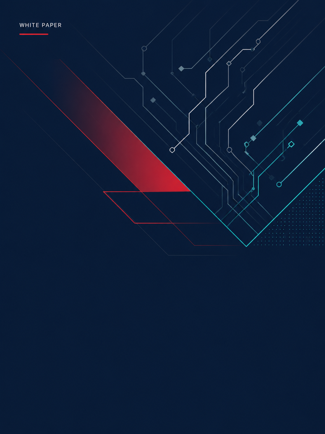 Abstrakt white paper cover — The 2026 Growth Playbook for Commercial Electrical Companies