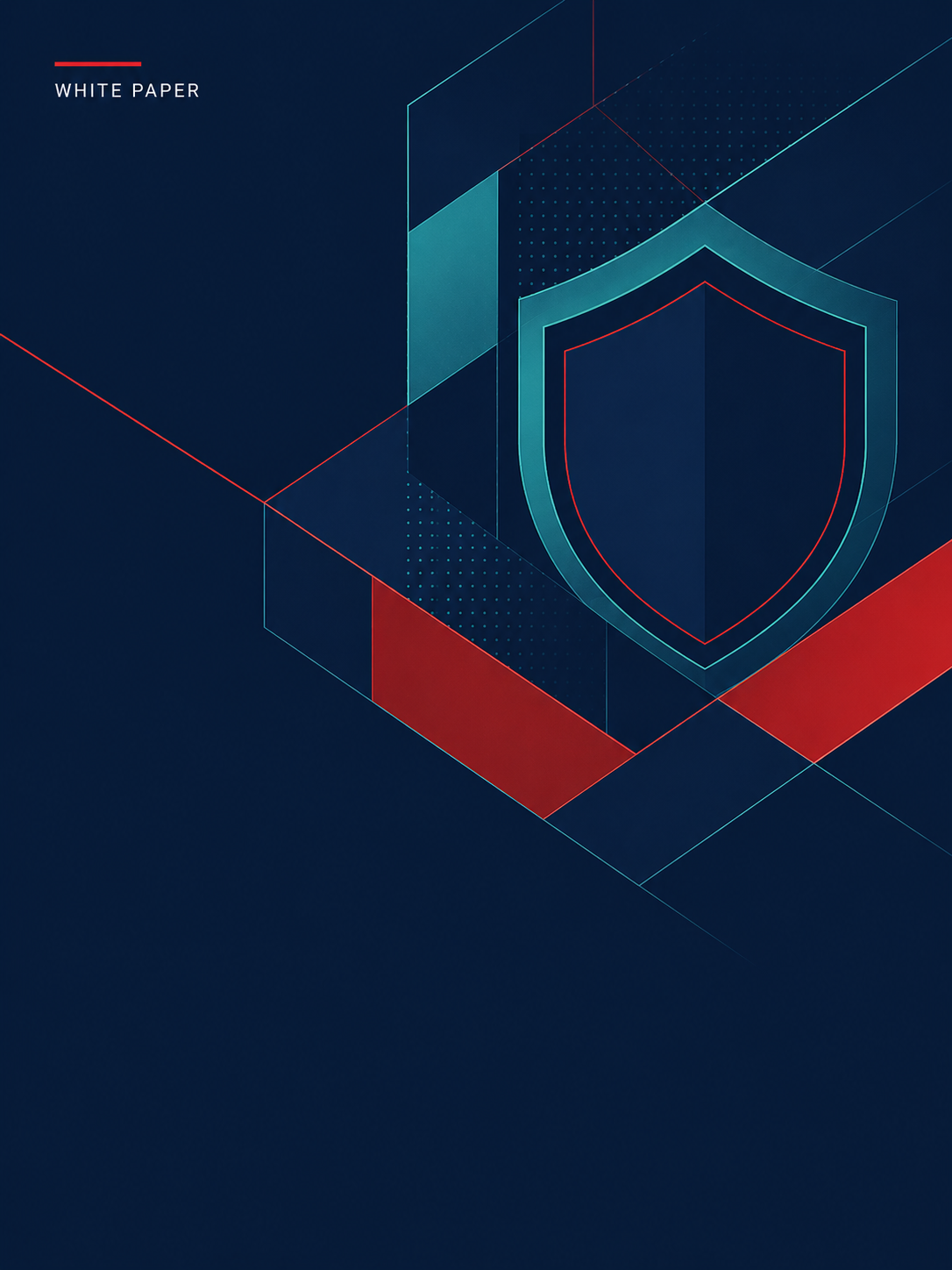 Abstrakt white paper cover — The 2026 Growth Playbook for Commercial Insurance Companies