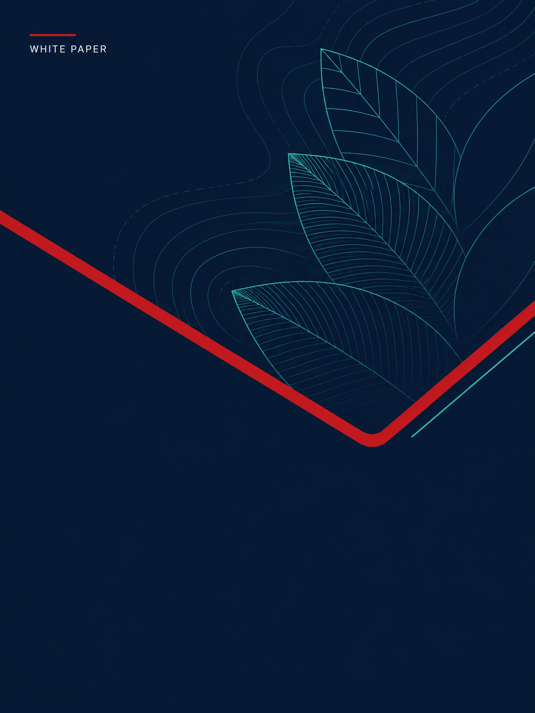Abstrakt white paper cover — The 2026 Growth Playbook for Commercial Landscaping Companies