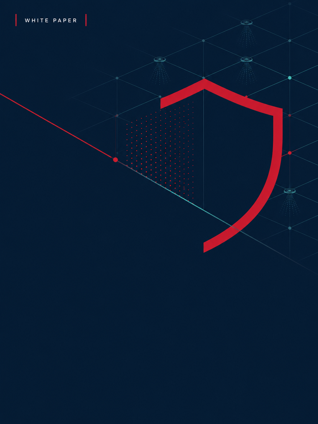 Abstrakt white paper cover — The 2026 Growth Playbook for Fire Protection Companies