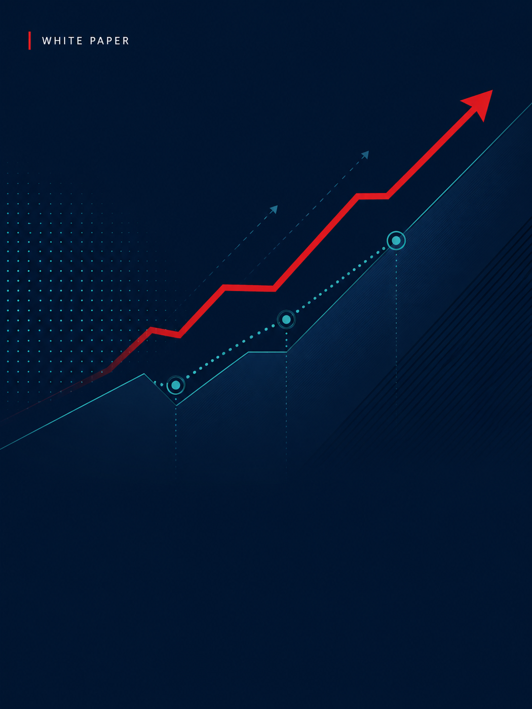 Abstrakt white paper cover — The 2026 Growth Playbook for Management Consulting Companies