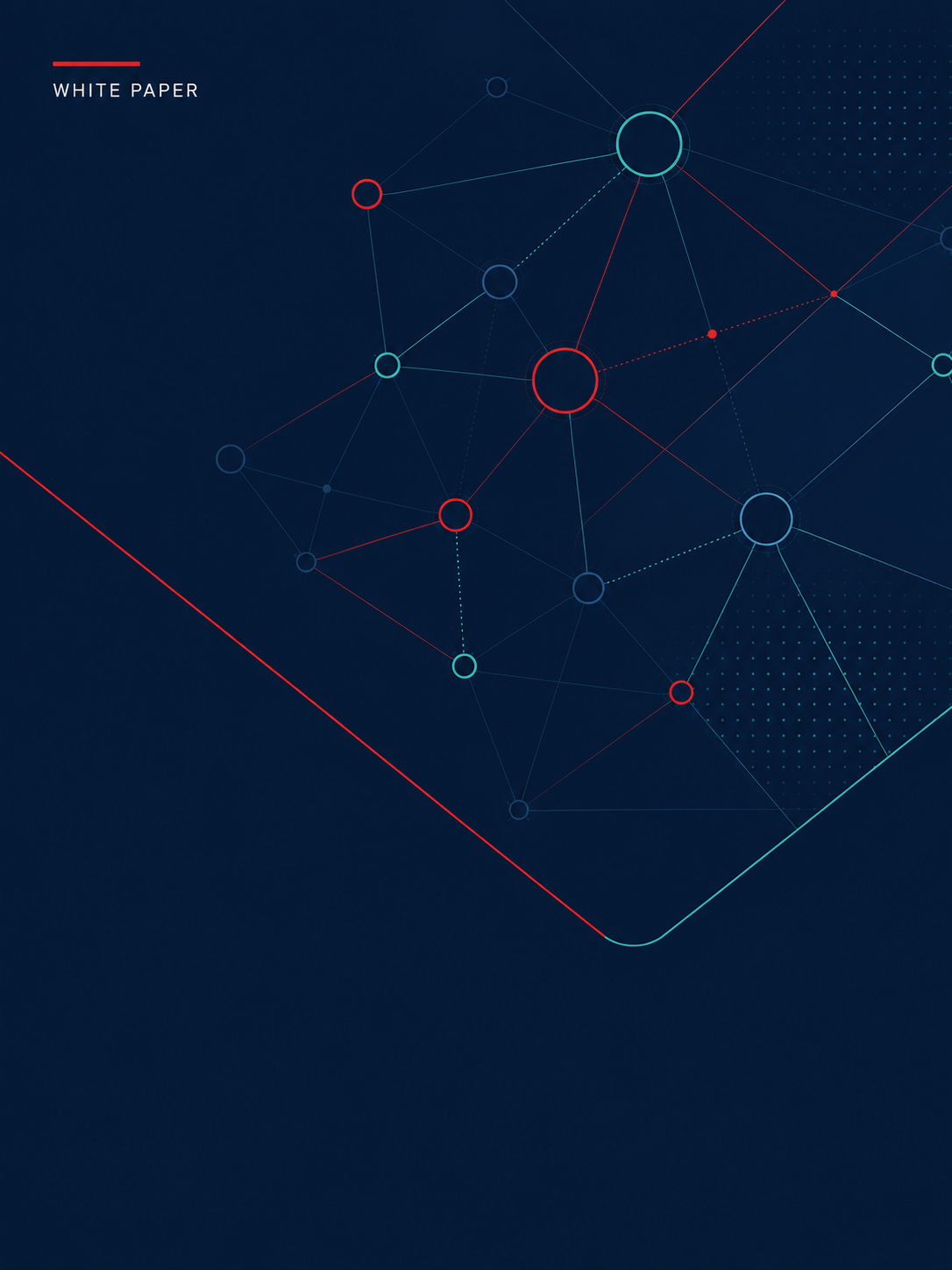Abstrakt white paper cover — The 2026 Growth Playbook for PEOs & Employer Services Companies