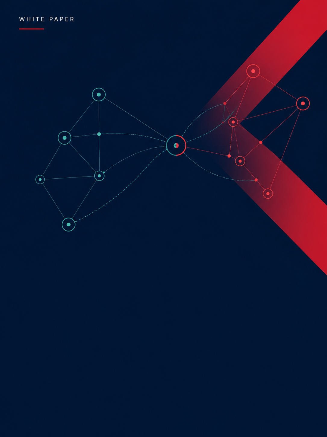Abstrakt white paper cover — The 2026 Growth Playbook for Staffing & Recruiting Companies